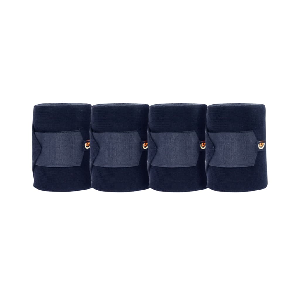 Kentucky Horsewear bandages en laine set de 4 - bleu marine